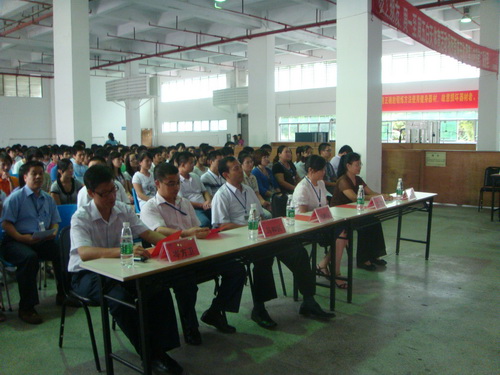我院与东莞伟易达电子厂举行2010年工学结合
