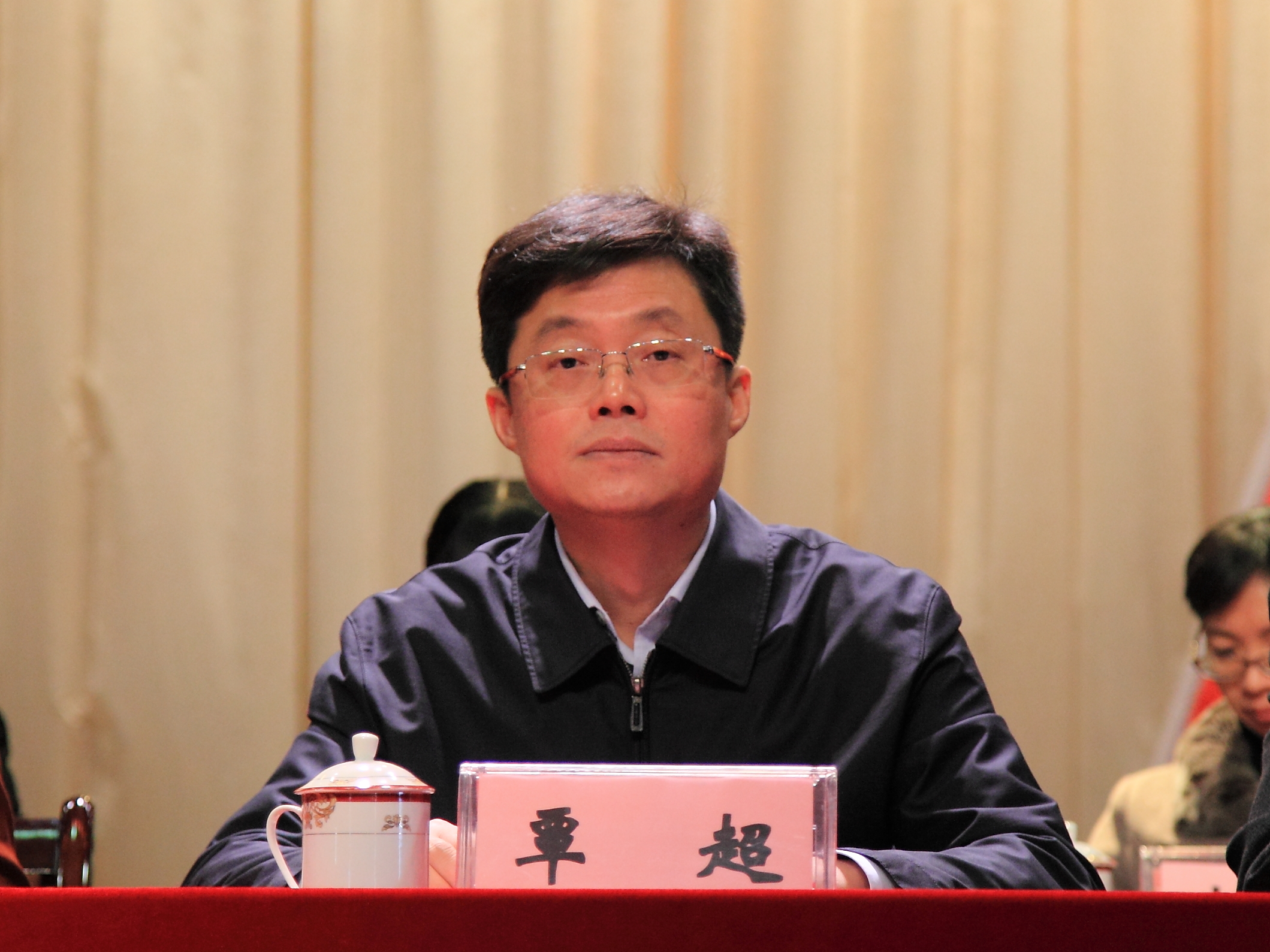 市委常委,宣传部部长,副市长覃超出席大会