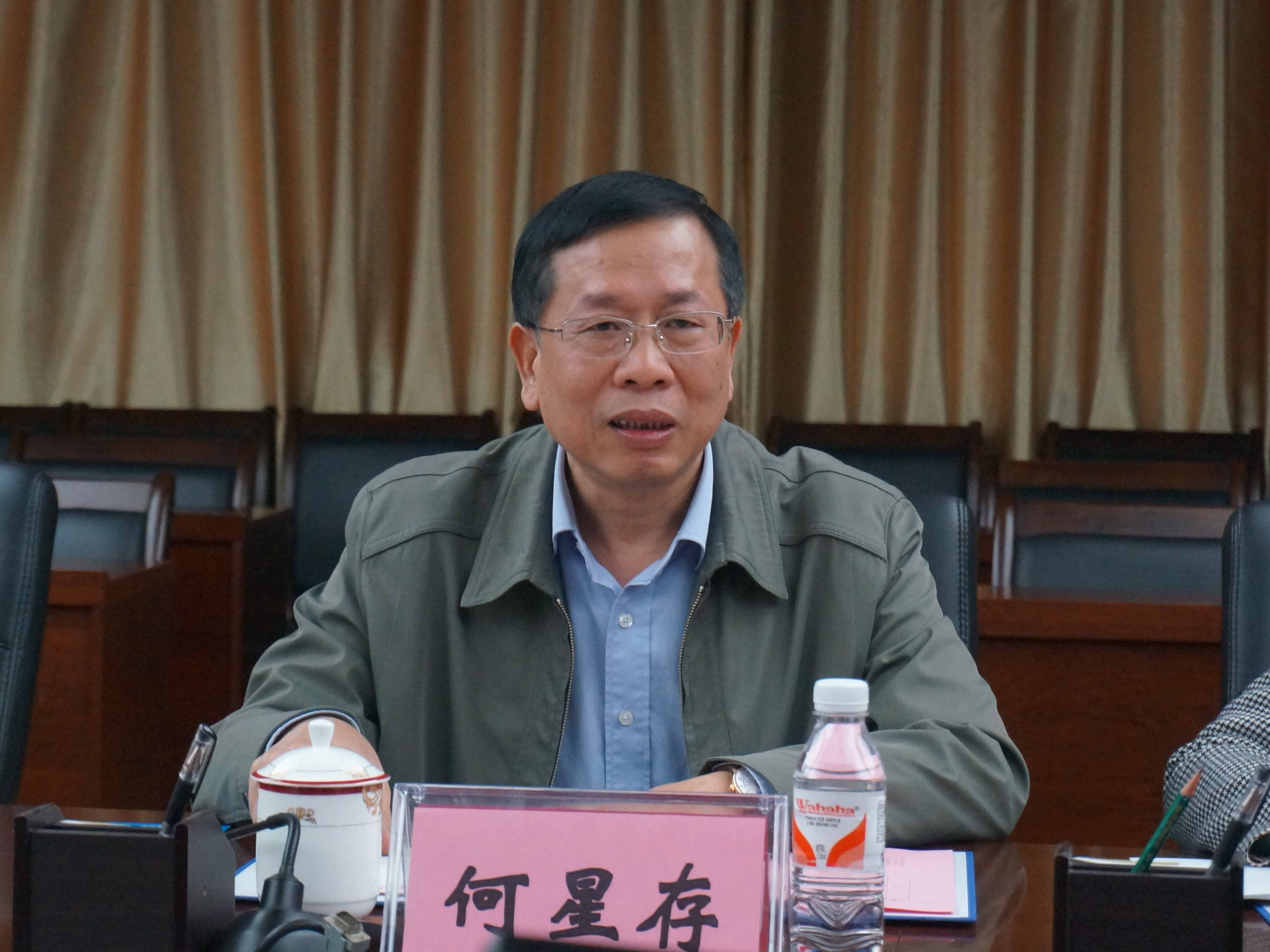 贺州学院领导来我院考察交流