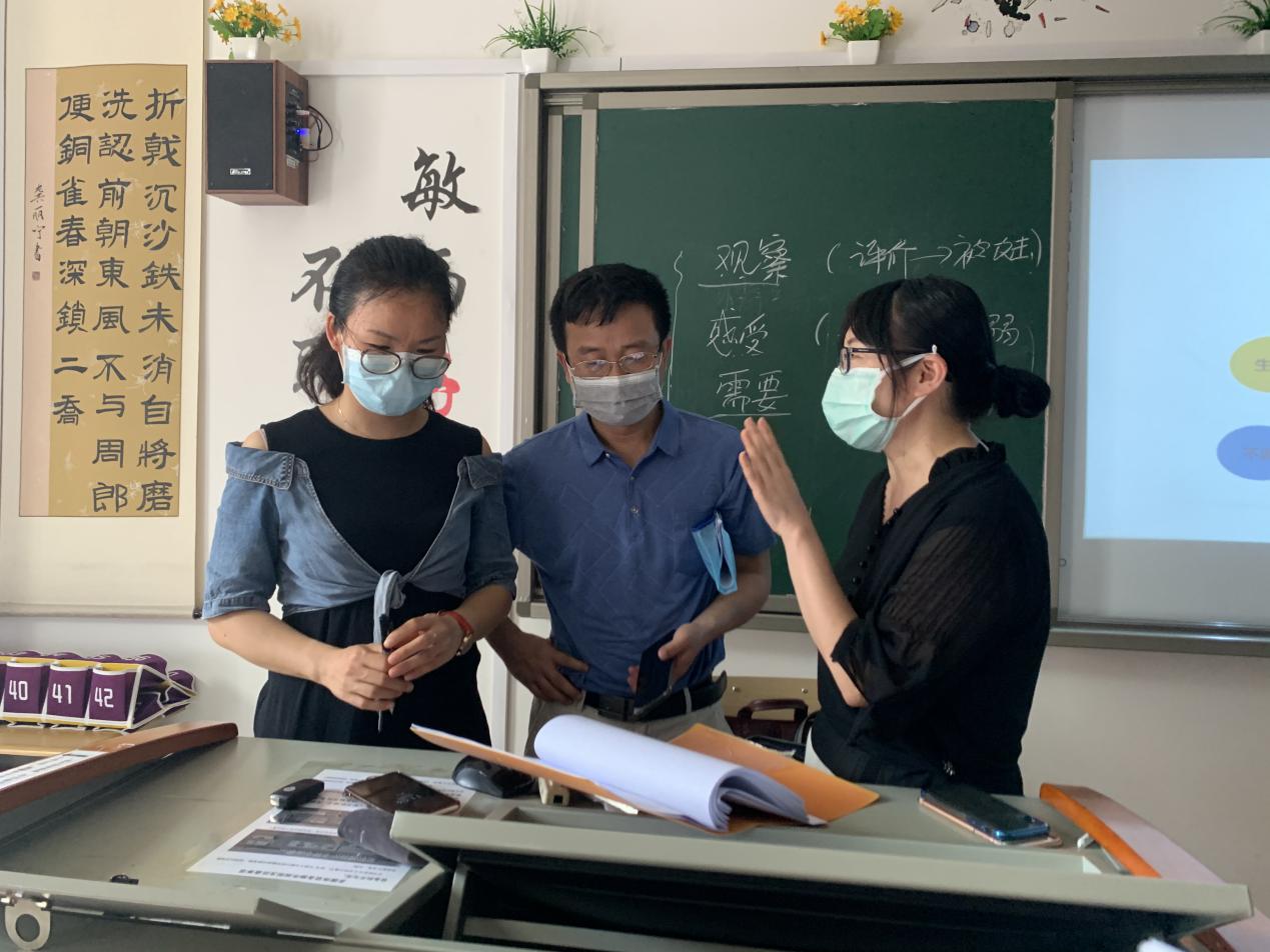 马克思主义学院开展疫情期间复课第一天线下教学工作集中检查